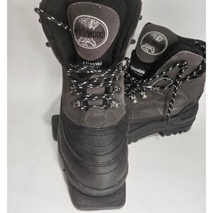 Whitewoods 75mm 3-Pin Cross Country Ski Boots Thinsulate Black Grey EU 43 Mens